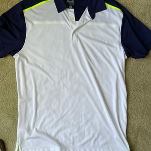 White slazenger polo